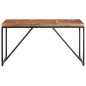 vidaXL Mesa de comedor de madera maciza de mango y acacia 140x70x76 cm vidaXL Mesa de comedor de madera maciza de mango y acacia 140x70x76 cm