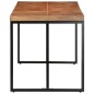 vidaXL Mesa de comedor de madera maciza de mango y acacia 140x70x76 cm vidaXL Mesa de comedor de madera maciza de mango y acacia 140x70x76 cm