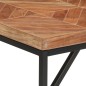 vidaXL Mesa de comedor de madera maciza de mango y acacia 140x70x76 cm vidaXL Mesa de comedor de madera maciza de mango y acacia 140x70x76 cm