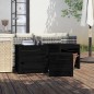 vidaXL Set de cajas de jardín 3 piezas madera maciza de pino negro vidaXL Set de cajas de jardín 3 piezas madera maciza de pino negro