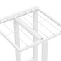 vidaXL Soporte de flores de 4 estantes de metal blanco 43x22x76 cm vidaXL Soporte de flores de 4 estantes de metal blanco 43x22x76 cm