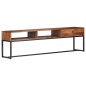 vidaXL Mueble para TV 160x30x45 cm madera maciza de sheesham 