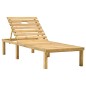 vidaXL Tumbona de jardín de madera de pino impregnada vidaXL Tumbona de jardín de madera de pino impregnada