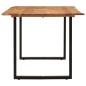 vidaXL Mesa de comedor de madera maciza de acacia 180x90x76 cm vidaXL Mesa de comedor de madera maciza de acacia 180x90x76 cm