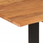 vidaXL Mesa de comedor de madera maciza de acacia 180x90x76 cm vidaXL Mesa de comedor de madera maciza de acacia 180x90x76 cm