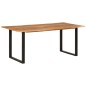 vidaXL Mesa de comedor de madera maciza de acacia 180x90x76 cm vidaXL Mesa de comedor de madera maciza de acacia 180x90x76 cm