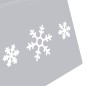 vidaXL Falda del árbol de Navidad plateada y blanca Ø68x25 cm vidaXL Falda del árbol de Navidad plateada y blanca Ø68x25 cm