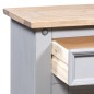 vidaXL Mesita de noche Corona Range pino mexicano gris 53x39x66 cm vidaXL Mesita de noche Corona Range pino mexicano gris 53x39x66 cm