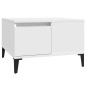 vidaXL Mesa de centro madera contrachapada blanco 55x55x36,5 cm vidaXL Mesa de centro madera contrachapada blanco 55x55x36,5 cm