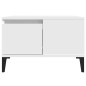 vidaXL Mesa de centro madera contrachapada blanco 55x55x36,5 cm vidaXL Mesa de centro madera contrachapada blanco 55x55x36,5 cm