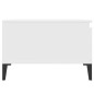vidaXL Mesa de centro madera contrachapada blanco 55x55x36,5 cm vidaXL Mesa de centro madera contrachapada blanco 55x55x36,5 cm