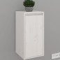 vidaXL Armario de pared 2 uds madera maciza de pino blanco 30x30x60 cm vidaXL Armario de pared 2 uds madera maciza de pino blanco 30x30x60 cm