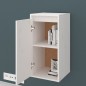 vidaXL Armario de pared 2 uds madera maciza de pino blanco 30x30x60 cm vidaXL Armario de pared 2 uds madera maciza de pino blanco 30x30x60 cm