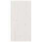 vidaXL Armario de pared 2 uds madera maciza de pino blanco 30x30x60 cm vidaXL Armario de pared 2 uds madera maciza de pino blanco 30x30x60 cm