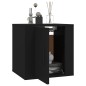 vidaXL Muebles para TV de pared 2 uds negro 40x34,5x40 cm vidaXL Muebles para TV de pared 2 uds negro 40x34,5x40 cm