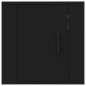 vidaXL Muebles para TV de pared 2 uds negro 40x34,5x40 cm vidaXL Muebles para TV de pared 2 uds negro 40x34,5x40 cm
