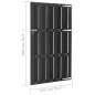 vidaXL Puerta de jardín de WPC gris 100x180 cm vidaXL Puerta de jardín de WPC gris 100x180 cm