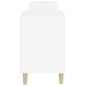 vidaXL Mueble para TV madera contrachapada blanco 160x35x55 cm vidaXL Mueble para TV madera contrachapada blanco 160x35x55 cm