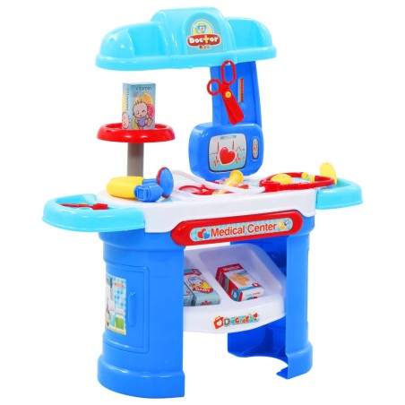 vidaXL Juego de ir al médico para niños 15 piezas  38x30x67,5 cm