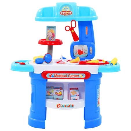 vidaXL Juego de ir al médico para niños 15 piezas  38x30x67,5 cm