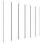 vidaXL Biombo divisor de 6 paneles de tela blanco 300x220 cm vidaXL Biombo divisor de 6 paneles de tela blanco 300x220 cm