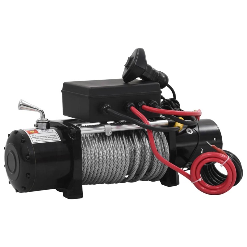 vidaXL Cabrestante eléctrico 12 V 5909 kg vidaXL Cabrestante eléctrico 12 V 5909 kg