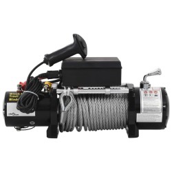 vidaXL Cabrestante eléctrico 12 V 5909 kg