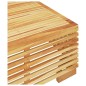 vidaXL Mesa de centro para jardín madera maciza teca 69,5x69,5x31 cm vidaXL Mesa de centro para jardín madera maciza teca 69,5x69,5x31 cm