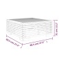 vidaXL Mesa de centro para jardín madera maciza teca 69,5x69,5x31 cm vidaXL Mesa de centro para jardín madera maciza teca 69,5x69,5x31 cm