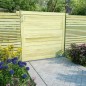 vidaXL Puerta de valla de madera de pino impregnada 100x100 cm vidaXL Puerta de valla de madera de pino impregnada 100x100 cm