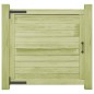 vidaXL Puerta de valla de madera de pino impregnada 100x100 cm vidaXL Puerta de valla de madera de pino impregnada 100x100 cm