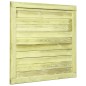 vidaXL Puerta de valla de madera de pino impregnada 100x100 cm vidaXL Puerta de valla de madera de pino impregnada 100x100 cm