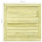 vidaXL Puerta de valla de madera de pino impregnada 100x100 cm vidaXL Puerta de valla de madera de pino impregnada 100x100 cm