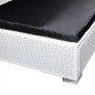 vidaXL Set muebles de jardín 8 piezas y cojines ratán sintético blanco vidaXL Set muebles de jardín 8 piezas y cojines ratán sintético blanco