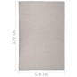 vidaXL Alfombra de exterior de tejido plano gris taupe 120x170 cm vidaXL Alfombra de exterior de tejido plano gris taupe 120x170 cm