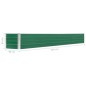 vidaXL Arriate de jardín de acero galvanizado verde 320x40x45 cm vidaXL Arriate de jardín de acero galvanizado verde 320x40x45 cm