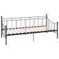 vidaXL Estructura de cama de metal negro 90x200 cm vidaXL Estructura de cama de metal negro 90x200 cm