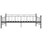 vidaXL Estructura de cama de metal negro 90x200 cm vidaXL Estructura de cama de metal negro 90x200 cm