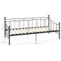 vidaXL Estructura de cama de metal negro 90x200 cm vidaXL Estructura de cama de metal negro 90x200 cm