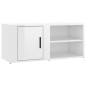 vidaXL Muebles para TV 2 uds madera blanco brillo 80x31,5x36 cm vidaXL Muebles para TV 2 uds madera blanco brillo 80x31,5x36 cm