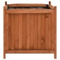 vidaXL Arriates 2 unidades madera de abeto 50x50x50 cm vidaXL Arriates 2 unidades madera de abeto 50x50x50 cm