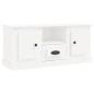 vidaXL Mueble para TV madera contrachapada blanco 100x35,5x45 cm
