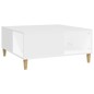 vidaXL Mesa de centro madera contrachapada blanco 80x80x36,5 cm vidaXL Mesa de centro madera contrachapada blanco 80x80x36,5 cm