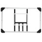 vidaXL Tablero de baloncesto policarbonato transparente 71x45x2,5 cm vidaXL Tablero de baloncesto policarbonato transparente 71x45x2,5 cm