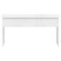 vidaXL Mesa de centro contrachapada blanco brillante 102x50,5x52,5 cm vidaXL Mesa de centro contrachapada blanco brillante 102x50,5x52,5 cm