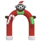 vidaXL Puerta de arco inflable de Navidad con LED 380 cm vidaXL Puerta de arco inflable de Navidad con LED 380 cm