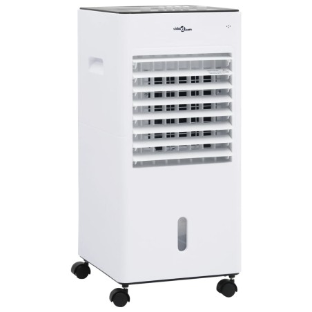 vidaXL Enfriador de aire móvil 3 en 1 blanco y negro 61x31x27 cm 65 W