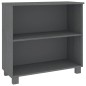 vidaXL Aparador HAMAR madera maciza pino gris oscuro 85x35x80 cm vidaXL Aparador HAMAR madera maciza pino gris oscuro 85x35x80 cm