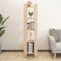 vidaXL Estantería/divisor de espacios madera maciza pino 41x35x160 cm vidaXL Estantería/divisor de espacios madera maciza pino 41x35x160 cm