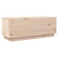 vidaXL Mueble de TV de madera maciza de pino 90x35x35 cm